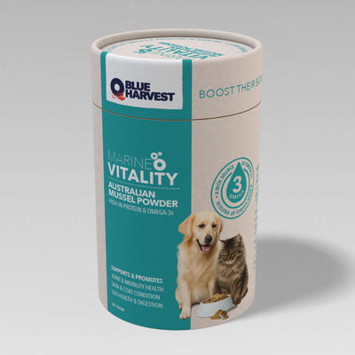 Marine Vitality - The Only Mussel Powder Grown and Made in Australia. 150g.