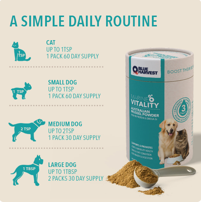 Marine Vitality Mussel Powder. 150g.